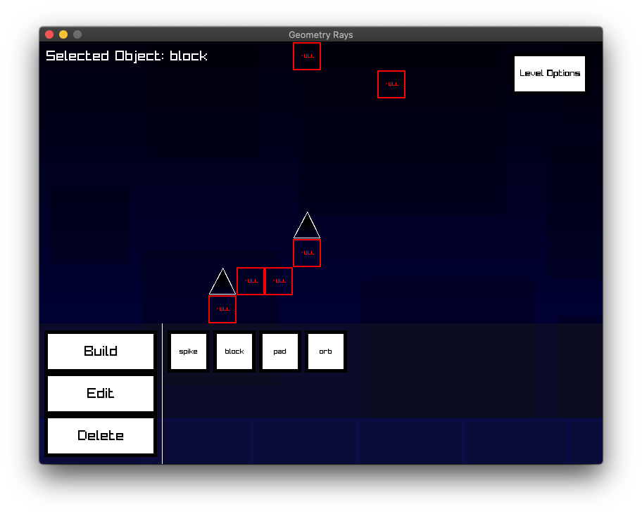 image showing editor gameplay (macOS X Catalina)